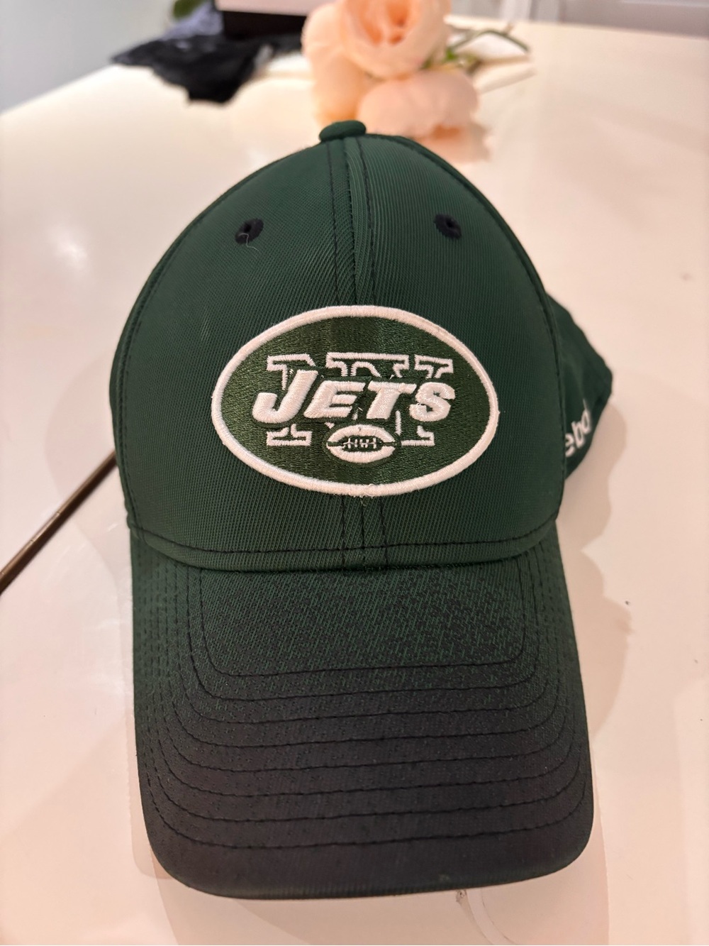 Reebok Green New York Jets Embroidered Logo Baseball Cap